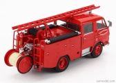Edicola Citroen N-series Tanker Truck 1969 - Hasičské auto - Vigili Del Fuoco - Feuerwehr 1:43 Červená