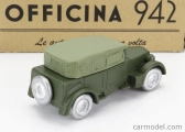 Officina-942 Fiat 1100 Militare Cabriolet Closed 1939 1:76 Vojenská Zelená