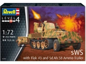 Revell sWS mit Flak-Aufbau als Sfl. mit 3,7 cm Flak 43 (1:72)