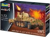 Revell sWS mit Flak-Aufbau als Sfl. mit 3,7 cm Flak 43 (1:72)
