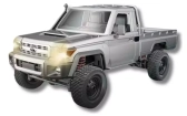 RC auto Land Cruiser Toyota PRO, stříbrná