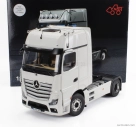 Nzg Mercedes benz Actros L 1863 Gigaspace 4x2 Tractor Truck 2-assi 2023 1:18 Bílá