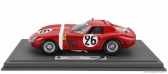 Bbr-models Ferrari 250 Gto 3.0l V12 Team North American Racing N.a.r.t. N 26 24h Le Mans 1964 Ed Hugus - Jose Rosinski - Con Vetrina - With Showcase 1:18 Červená Bílá