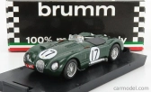 Brumm Jaguar C-type 3.4l S6 Team Jaguar Cars Ltd N 17 1:43, zelená