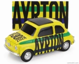 Brumm Fiat 500 Brums Ayrton - 30. výročie 1994-2024 1:43 žltozelená