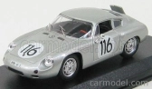 Najlepší model Porsche 1600gs Abarth N 116 Targa Florio 1960 Linge - Strahle - Lissmann 1:43 Silver