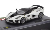 Edicola Ferrari Fxx-k Evo N 70 Press 2017 1:43 Bianco Italia - White Pearl Met