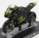 BAZAR-Edicola Yamaha YZR-M1 č. 46 Test v Sepangu, MotoGP 2007, Valentino Rossi, 1:18, čierna