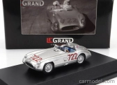 Brekina plast Mercedes benz 300 Slr Spider N 722 Winner Mille Miglia 1955 Stirling Moss - Denis Jenkinson 1:87 Silver