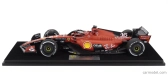 Looksmart Ferrari F1  Sf-23 Team Scuderia Ferrari N 16 4th Singapore Gp 2023 Charles Leclerc - Con Vetrina - With Showcase 1:18 Červená Černá