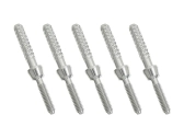 Závitová koncovka M2 na uhlíkovú trubičku 2.5mm (5)