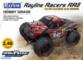 RC auto Racers, červená