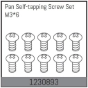 1230893 - M3*6 Pan self-tapping Screw Set (10)