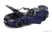 Minichamps BMW radu 4 M4 (g83) Cabriolet 2020 1:18 Matt Blue