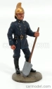 Edicola-figures Vigili del fuoco Vigile Del Fuoco British Fireman Uk 1890 1:32 Blue