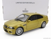 Norev BMW radu 3 M3 (e46) Coupe 2000 1:18 žltá met