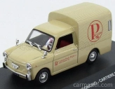 Edicola Autobianchi Bianchina Furgoncino Van 1968 - Cartiere Paolo Pigna 1:43 Cream