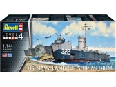 Revell US Navy Landing Ship Medium (Bofors 40 mm gun) (1:144)