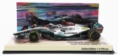 Minichamps Mercedes gp F1 W13e Team Mercedes-amg Petronas F1 N 44 6. Miami Gp 2022 Lewis Hamilton 1:43 Silver Green