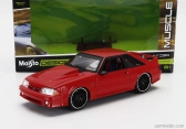 Maisto Ford USA Mustang Svt Cobra Coupe 1993 1:24 Red