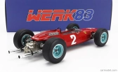 Werk83 Ferrari F1  158 Team Scuderia Ferrari N 2 World Champion Winner Monza Italy Gp 1964 John Surtees 1:18 Red