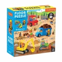 Mudpuppy Podlahové puzzle autíčka na stavbe 25 dielov - poškodený obal