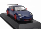 Minichamps Porsche 911 997-2 Gt3 Rs 3.8 Coupe 2009 - Red Wheels 1:43 Blue