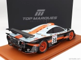 Topmarques Mclaren F 1 Gtr 6.0l V12 Team Gulf Davidoff Gtc Racing N 39 24h Le Mans 1997 R.bellm - A.g.scott - M.sekiya 1:12 Light Blue Red