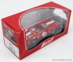 Najlepší model Lola T70 Mk2 Spider N 3 Víťaz Can-am St Jovite 1966 J.surtees 1:43 Červená