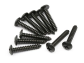 Samořezné šrouby s kul. hlavou M3x19mm (10ks)