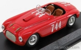 Umelecký model Ferrari 195s Barchetta Spider Ch.0060 N 744 Winner Giro Della Calabria 1950 Serafini - Salami 1:43 Red