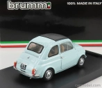 Brumm Fiat 500f Tetto Chiuso - uzavretý 1965 1:43 Azzurro Acquamarina