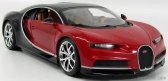 Bburago Plus Bugatti Chiron 1:18 červená