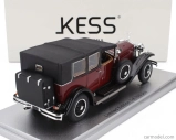Kess-model Isotta fraschini Tipo 8a Landaulet Sala Semiconvertible Closed 1924 1:43 Bordeaux Black