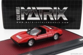 Matrix scale models Ferrari 512bb Targa Straman 1978 1:43 Red