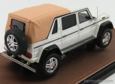 Glm-models Mercedes benz G-class G650 Landaulet Closed Maybach 2017 1:43 Bílá