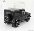Lcd-model Land rover Defender 90 Works V8 70th Edition 2018 1:18 Matt Black