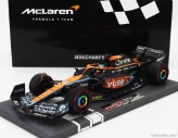 Minichamps Mclaren F1 Mcl36 Team Mclaren N 28 Test Abu Dhabi 2022 Oscar Piastri 1:18 Oranžová svetlo modrá
