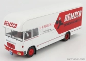 Edicola Berliet Gbk75 Truck Demeco 1967 1:43 Bielo-červená