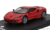 Edicola Ferrari F8 Tributo 2019 - Con Vetrina - S vitrínou 1:64 Rosso Scuderia - červená