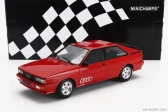 Minichamps Audi Quattro 1980 1:18 červená