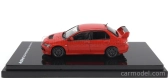 Zapaľovanie-model Mitsubishi Lancer Evolution Ix Gsr s motorom 2003 1:64 červená