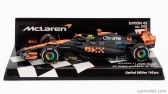 Minichamps Mclaren F1  Mcl60 Team Mclaren N 4 2nd Japan Gp 2023 Lando Norris 1:43 Bílá Oranžová Černá