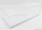 Atlantic Vetrina display box Molhouse Base In Pelle Bianca - Leather Base White - Lungh.lenght Cm 51 X Largh.width Cm 24 X Alt.height Cm 19 (altezza Interna 15.3 Cm ) 1:12 Plastový Displej