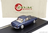 Esval model Fiat 1500 S Coupe By Fissore 1960 1:43 Blue