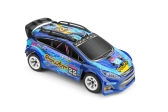 RC auto Ford Focus WRC s hliníkovým podvozkem, pohonem 4X4 a LED osvětlením, 2,4 GHz, 1:28