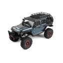 RC auto DF-4S PRO Crawler 313mm 1:10, zelenošedá metalíza