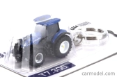 Universal hobbies New holland Portachiavi - Keyring T7.300 Tractor 2020 - Cm. 4.0 1:87 Modrá Černá