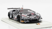 Spark-model Lamborghini Huracan Gt3 Evo Team Barwell Motorsport N 77 24h Spa 2022 A.al Harthy - S.de Haan - A.macdowall - S.mitchell 1:43 Černá Bílá