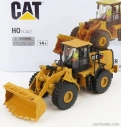 Dm-models Caterpillar Cat966m Ruspa Gommata - Scraper Tractor Wheel Loader 1:87 Žlutá Černá